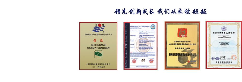 世紀泰鋒工業洗衣設備大型生產廠商